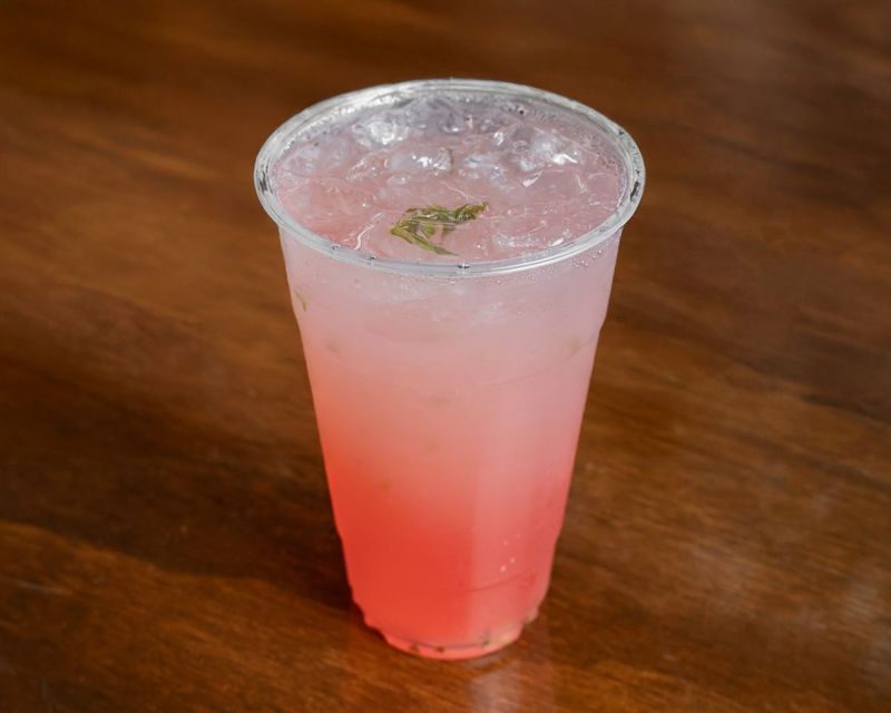 Strawberry Mint Lemonade